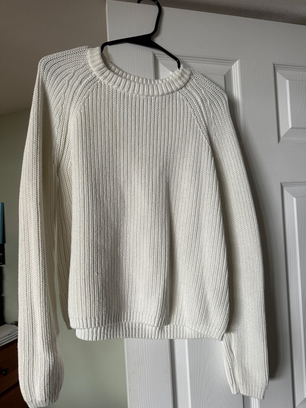 Quince 100% Organic Cotton Fisherman Ribbed Crew Sweater